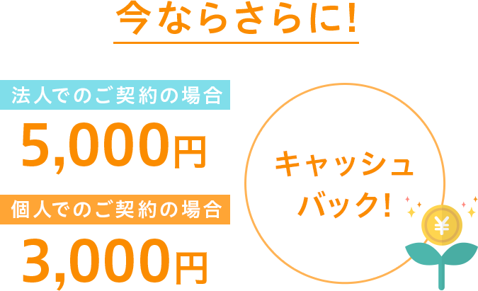 キャッシュバック